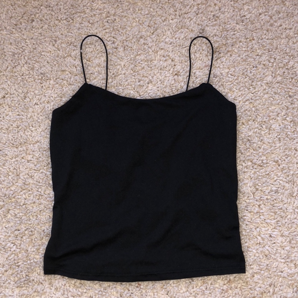 Black Crop Top